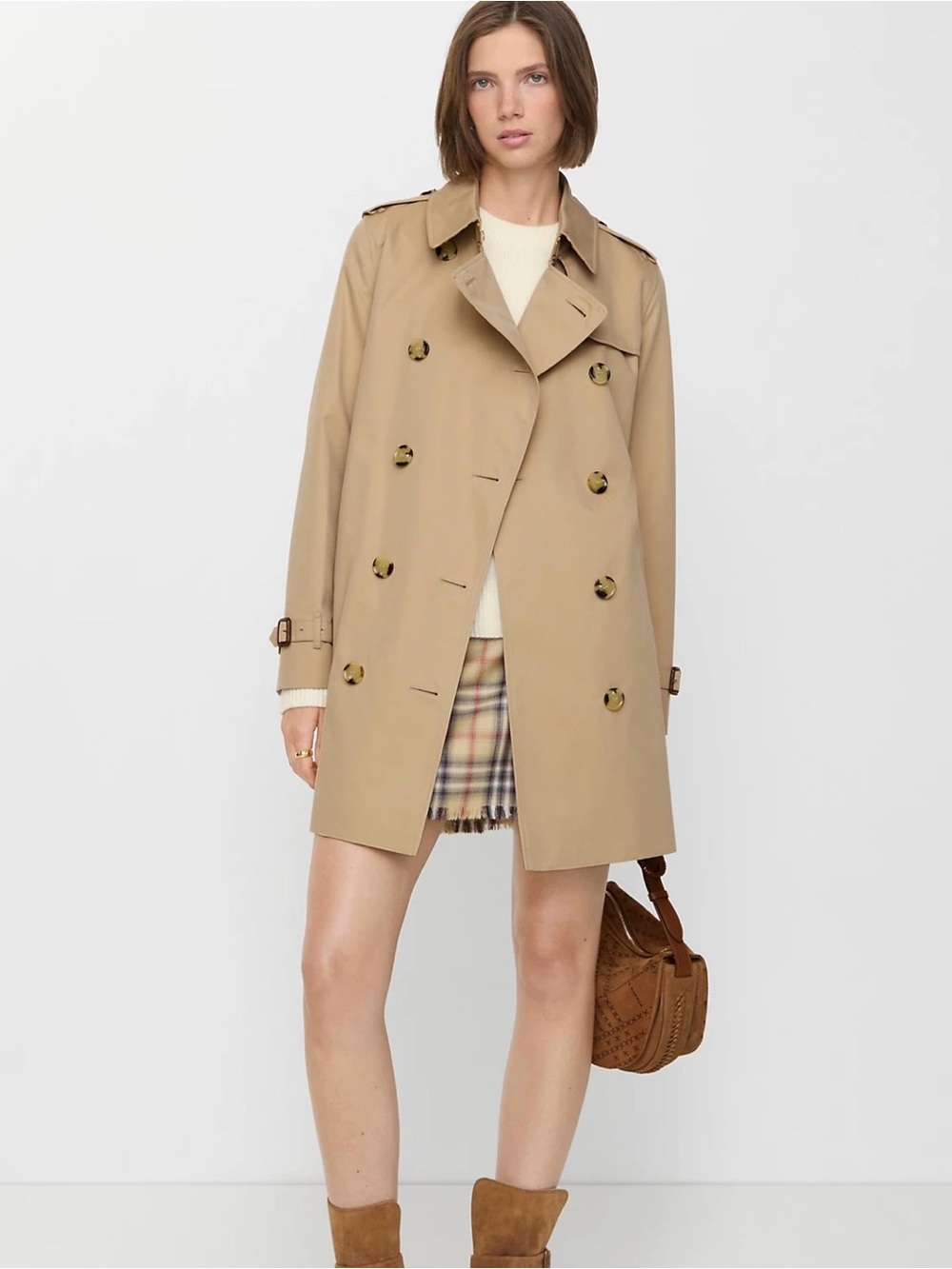 Burberry Kensington Heritage Trench Coat with Waist Tie - Picture 2 of 4